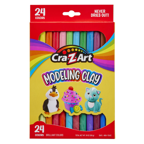 Cra-Z-Art Modeling Clay 24/Pkg-Rainbow Colors - 5A003M9J-1HHSC - 884920109018