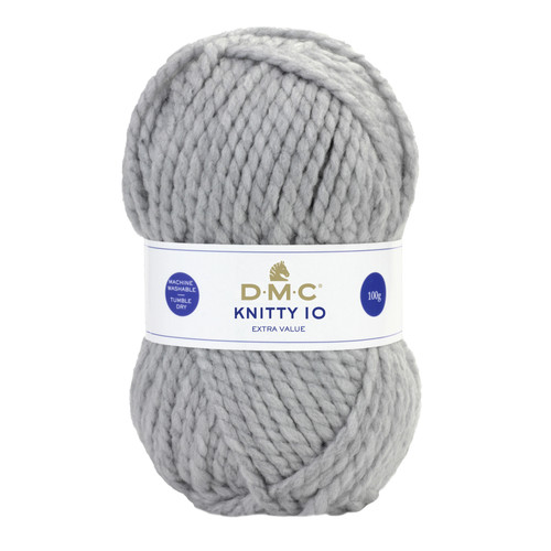 DMC Knitty 10 Yarn-Silver - 5A003Q8R-1HKYJ - 3357995028708