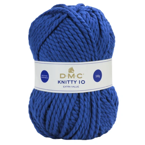 DMC Knitty 10 Yarn-Cobalt Blue - 5A003Q8R-1HKYD - 3357995028760