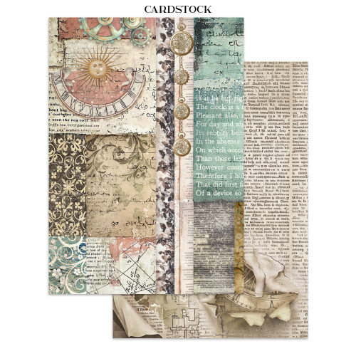 Stamperia Junk Jounal Focus Points A5-Gardens of Time - 5A003N8F-1HJPP