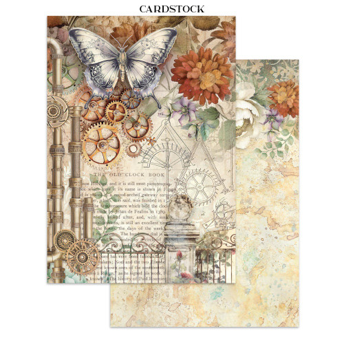 Stamperia Junk Jounal Focus Points A5-Gardens of Time - 5A003N8F-1HJPP