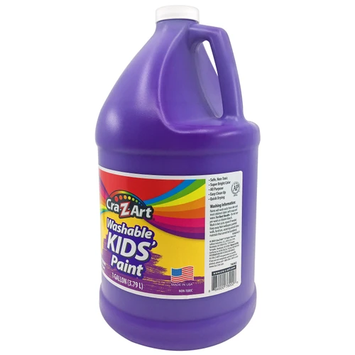 Cra-Z-Art Washable Kids Paint 128oz-Purple - 5A003MJT-1HJ0X