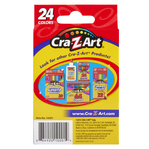 Cra-Z-Art Crayons 24/Pkg-School Quality - 5A003MKK-1HJ1P Cra-Z-Art Crayons 24/Pkg-School Quality - 5A003MKK-1HJ1P
