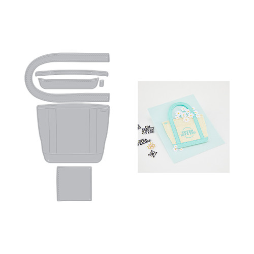 Hero Arts Die Set-Tote Bag - 5A003QZ7-1HMJ3 Hero Arts Die Set-Tote Bag - 5A003QZ7-1HMJ3