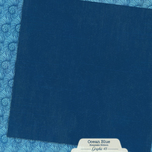 Graphic 45 Keepsake Edition-Ocean Blue - 5A003RH0-1HMVQ