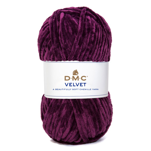 DMC Velvet Yarn-Dark Purple - 5A003Q8Q-1HKVY - 0077540944965