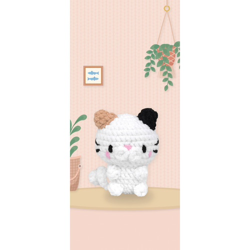 DMC Happy Chenille Amigurumi Kits -DMC Amigurumi Kit - 5A003PMT-1HJTW