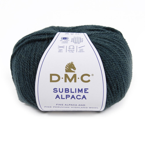 DMC Sublime Alpaca Yarn-Dark Green - 5A003Q8T-1HKWW - 3357995052963
