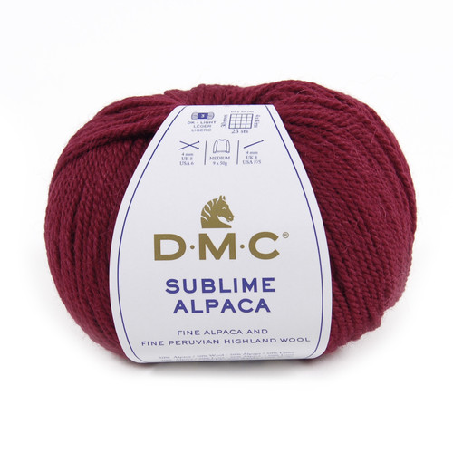 DMC Sublime Alpaca Yarn-Dark Red - 5A003Q8T-1HKXF - 3357995052802