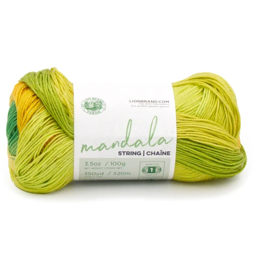 Lion Brand Mandala String Yarn-Acoustic - 557L-1GGZH - 023032125114