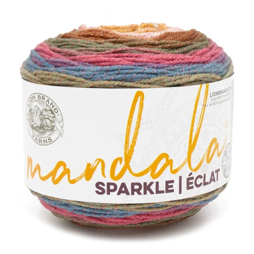 Lion Brand Mandala Sparkle Yarn-Cetus - 527-1GGZK - 023032138077