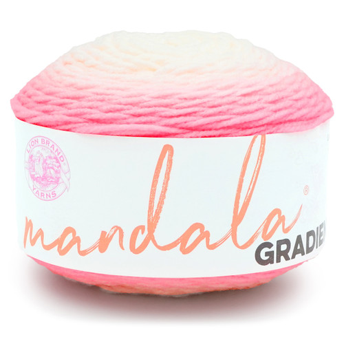 Lion Brand Mandala Gradient Yarn-Light Pink - 5A0022TM-1GH01 - 023032135878