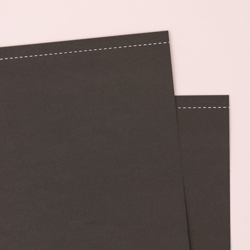3 Pack - Colorbok 78lb Smooth Cardstock 8.5"X11" 50/Pkg-Tuxedo - 68278B
