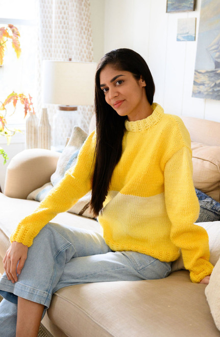Lion Brand Mandala Gradient Yarn-Yellow - 5A0022TM-1GH04