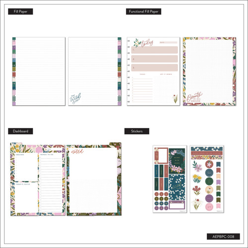 Happy Planner Big Planner Companion-Made To Bloom - AEPBPC08