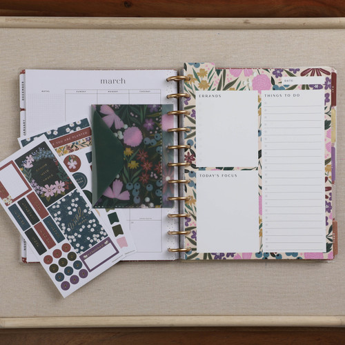 Happy Planner Big Planner Companion-Made To Bloom - AEPBPC08