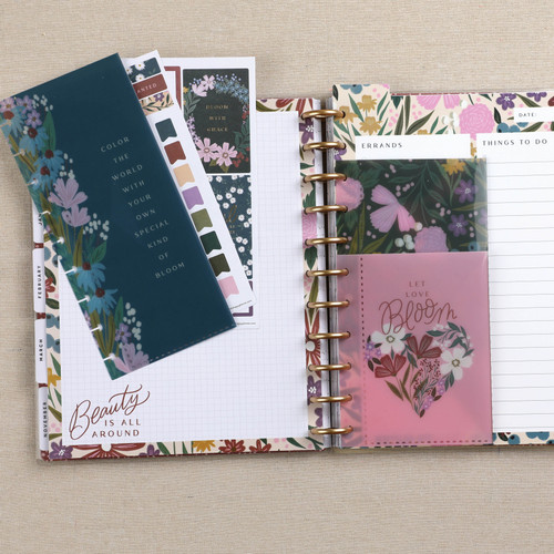 Happy Planner Big Planner Companion-Made To Bloom - AEPBPC08