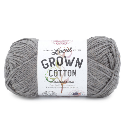 Lion Brand Local Grown Cotton Yarn-Thunder - 667-150 - 023032139074
