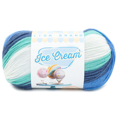 Lion Brand Ice Cream Yarn-Baseball Nut - 923-255 - 023032120515