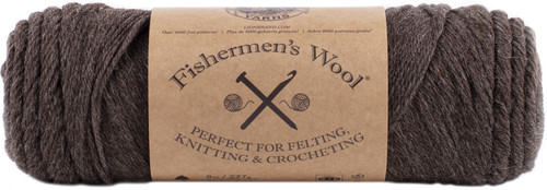 3 Pack - Lion Brand Fishermen's Wool Yarn-Nature's Brown - 150-126 - 023032151267