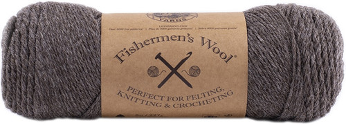 3 Pack - Lion Brand Fishermen's Wool Yarn-Brown Heather - 150-125 - 023032151250