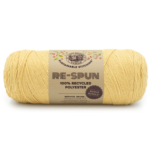 Lion Brand Re-Spun Bonus Bundle Yarn-Sahara - 126-157 - 023032113081
