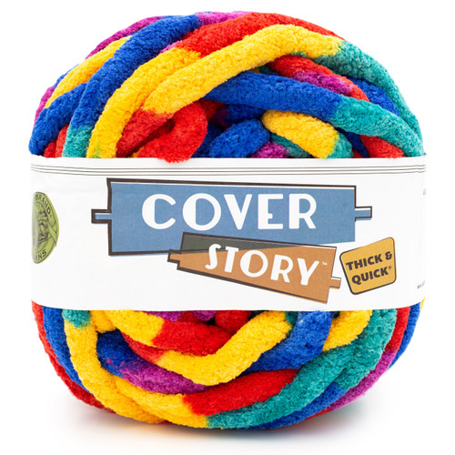 Lion Brand Cover Story Thick & Quick Yarn-Tropical - 535-214 - 023032131375
