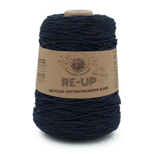 Lion Brand Re-Up Bonus Bundle Yarn-Midnight - 128-110 - 023032112961