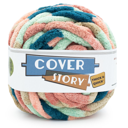 Lion Brand Cover Story Thick & Quick Yarn-Mountain Dawn - 535-202 - 023032131412