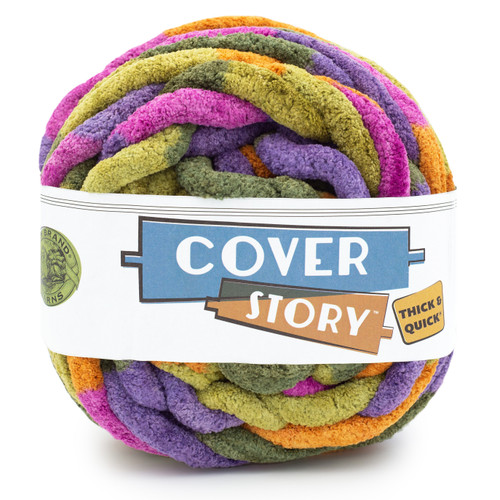 Lion Brand Cover Story Thick & Quick Yarn-Forest Path - 535-208 - 023032131405
