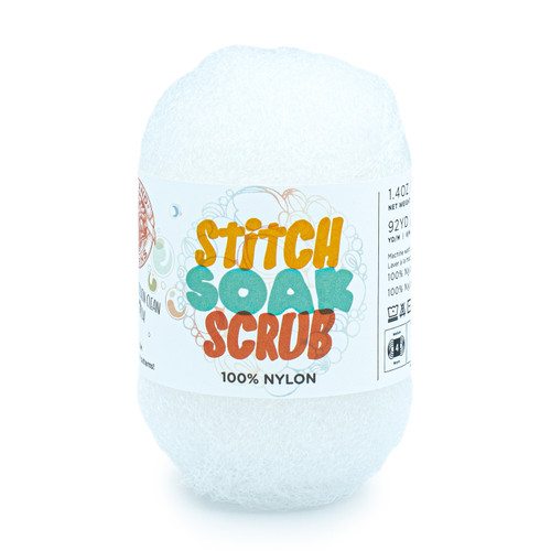 Lion Brand Stitch Soak Scrub Yarn-Coconut Milk - 781-099 - 023032101941