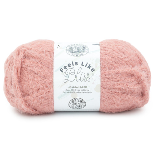 Lion Brand Feels Like Bliss Yarn-Dusty Rose - 153-103 - 023032134970