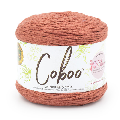 Lion Brand Coboo Yarn-Russet - 835-104H - 023032122496