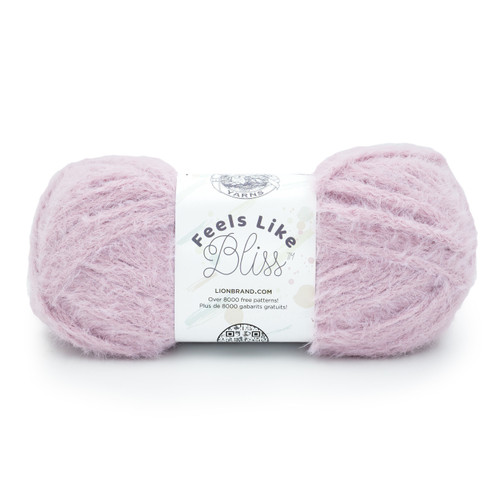 Lion Brand Feels Like Bliss Yarn-Lavender - 153-143 - 023032134932