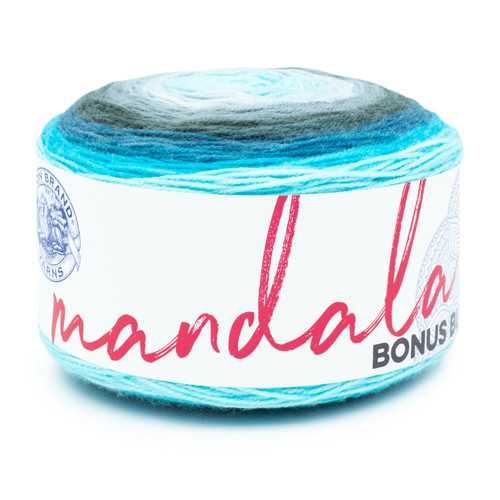 Lion Brand Mandala Bonus Bundle Yarn-Spirit - 125-212 - 023032079844