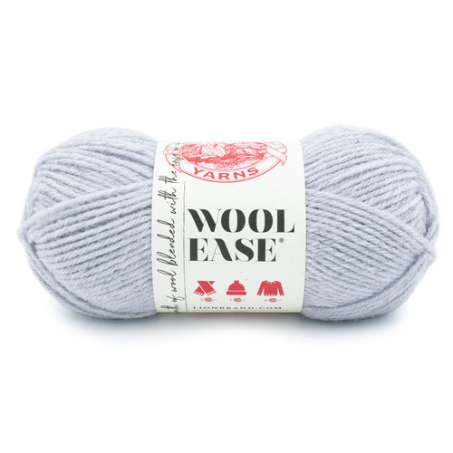Lion Brand Wool-Ease Yarn-Icicle - 620-006 - 023032066523
