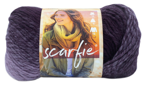 Lion Brand Scarfie Yarn-Eggplant/Lilac - 826-240 - 023032109978