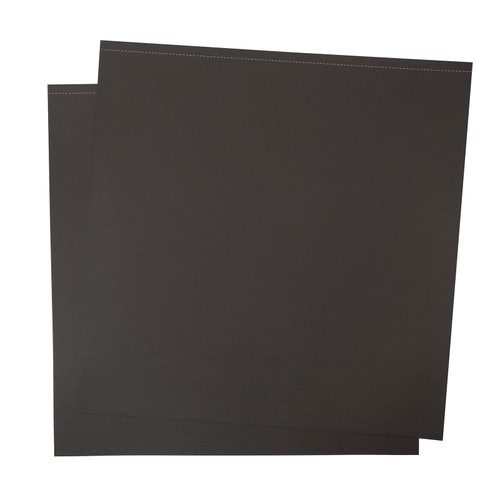 3 Pack - Colorbok Textured Cardstock Pad 12"X12" 40/Pkg-Midnight Black - 61241