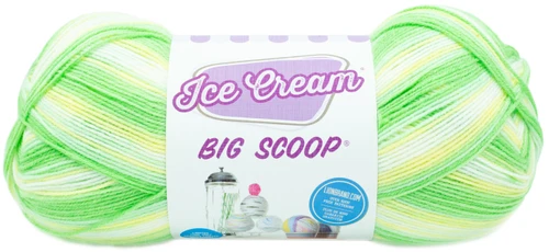 Lion Brand Ice Cream Big Scoop Yarn-Limeade - 922-250 - 023032077635