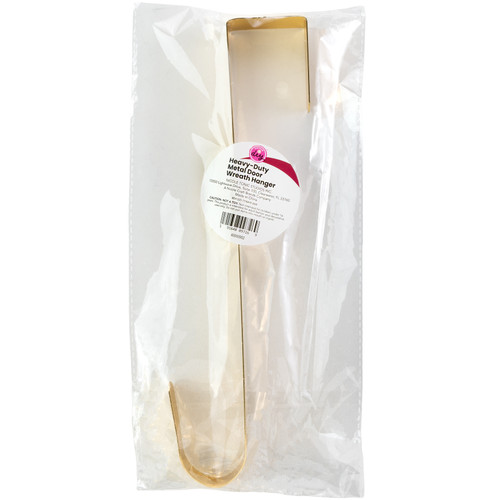3 Pack - CousinDIY Heavy-Duty Metal Door Wreath Hanger 12"-Gold - 40000952 - 191648097269