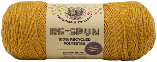 Lion Brand Re-Spun Bonus Bundle Yarn-Cornsilk - 126-158 - 023032082950