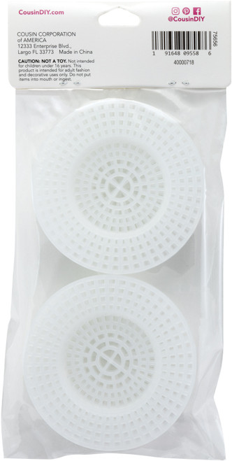 12 Pack - CousinDIY Plastic Canvas Shape 7 Count 3" 10/Pkg-Circle Clear - 40000718 12 Pack - CousinDIY Plastic Canvas Shape 7 Count 3" 10/Pkg-Circle Clear - 40000718