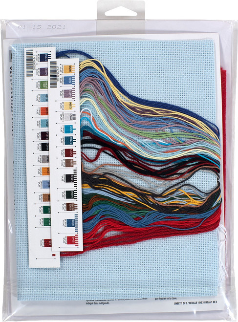 Dimensions Counted Cross Stitch Kit 16" Long-Christmas Tradition Stocking - 70-08995 Dimensions Counted Cross Stitch Kit 16" Long-Christmas Tradition Stocking - 70-08995