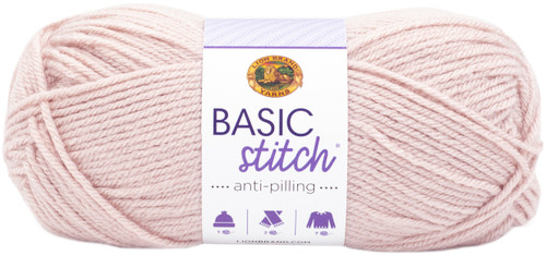 Lion Brand Basic Stitch Anti-Pilling Yarn-Blush Heather - 202-409 - 023032080987