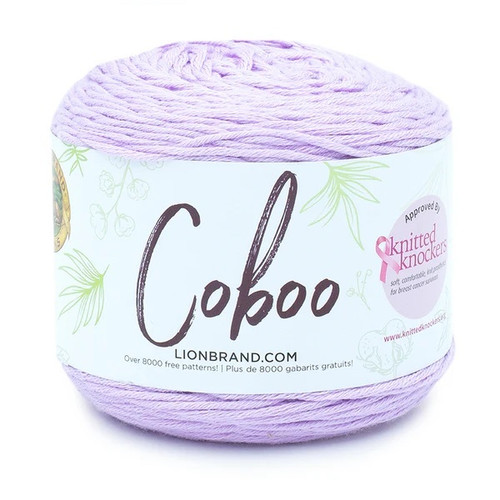 Lion Brand Coboo Yarn-Lilac - 835-143 - 023032025483