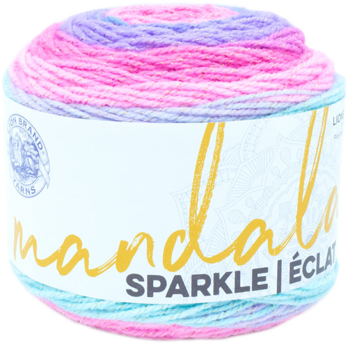 Lion Brand Mandala Sparkle Yarn-Draco - 527-313 - 023032027159