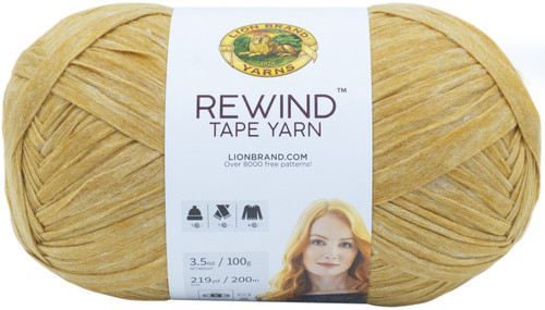 Lion Brand Rewind Yarn-Citronella - 523-159 - 023032059549