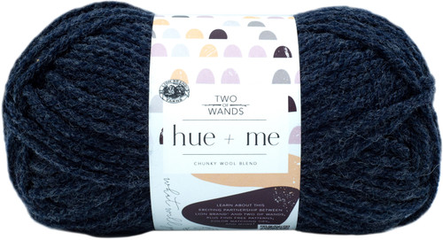 Lion Brand Hue & Me Yarn-Peacoat - 617-110 - 023032069531
