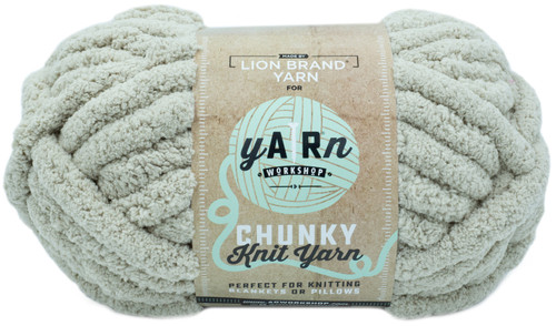 Lion Brand AR Workshop Chunky Knit Yarn-Linen - 951-123 - 023032066660
