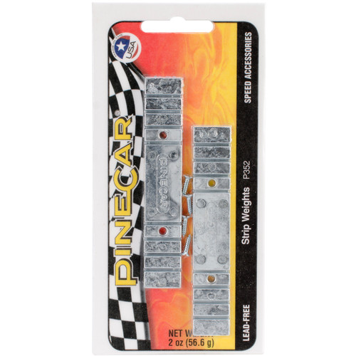 Pine Car Derby Weights 1oz-Strip - P352 - 724771003526